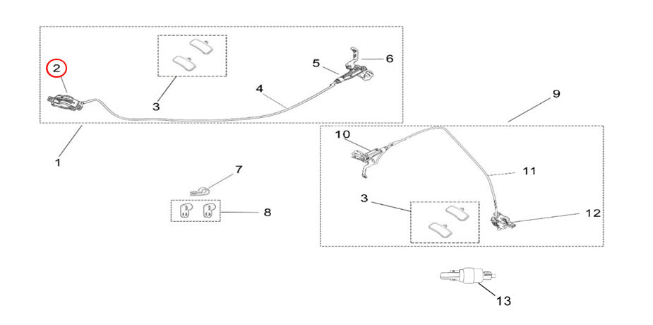 light bee Replacement Ebrakes(FRONT OR REAR USE)