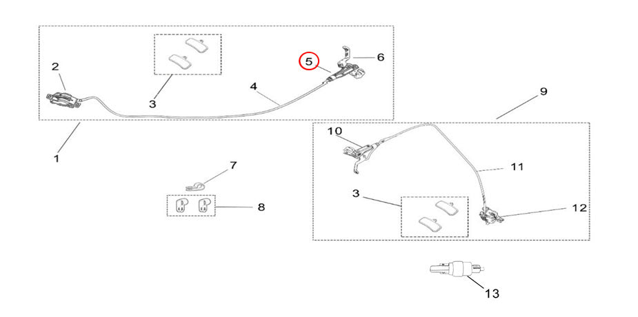 light bee Replacement Ebrakes(FRONT OR REAR USE)