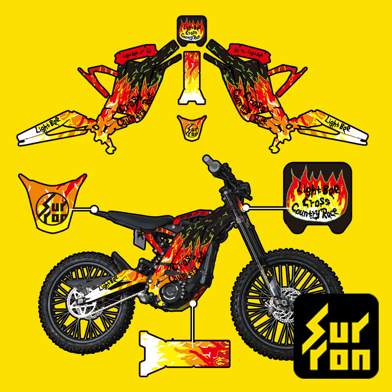 Light Bee Stickers