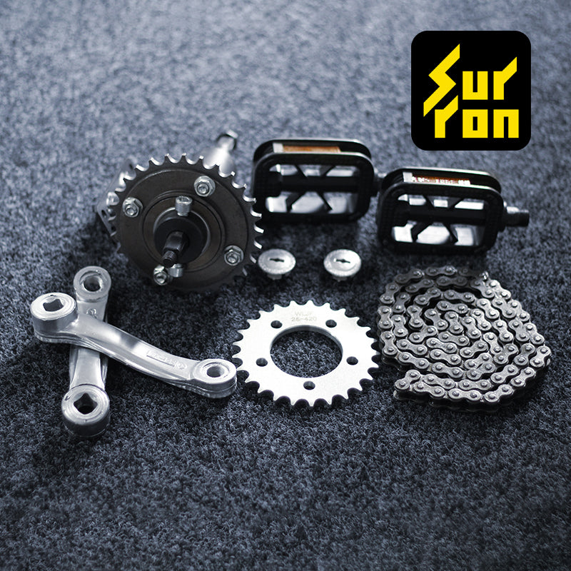surron lbx pedal conversion kit