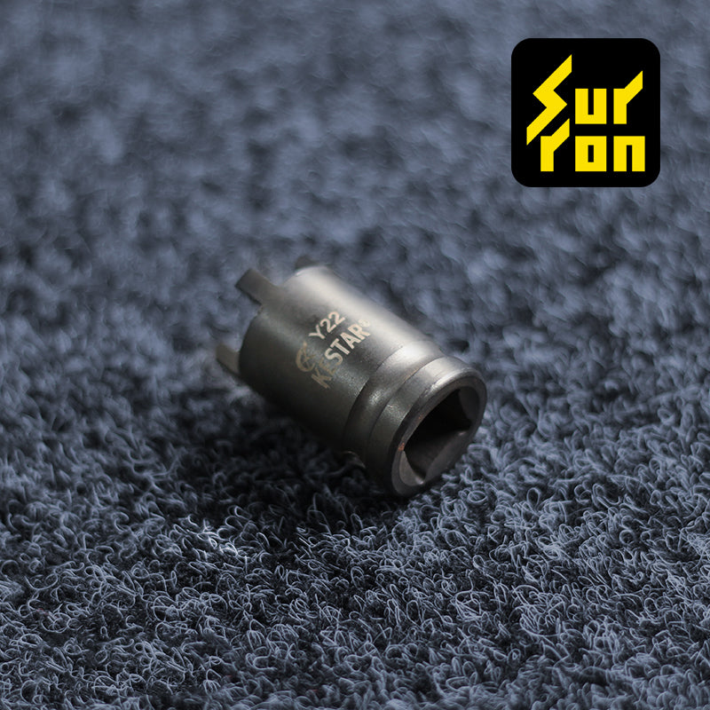 Light Bee swingarm pivot shaft nut socket removal tool