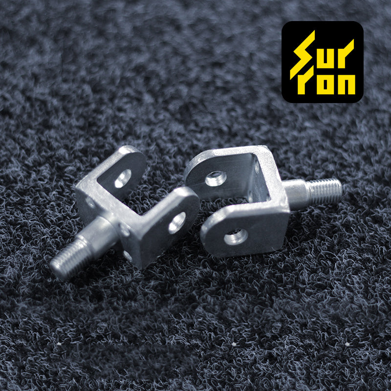 SUR-RON FOOT REST CONNECTING BRACKET (LEFT OR RIGHT USE)