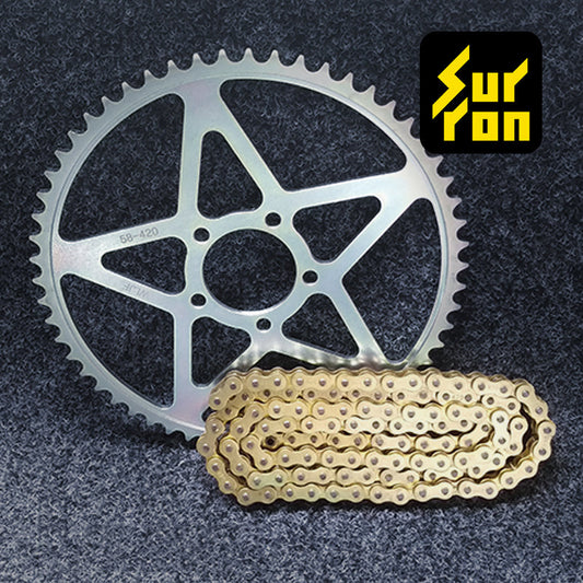 SUR-RON   58 TOOTH REAR SPROCKET